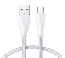 Joyroom USB cable - USB C 3A Surpass Series for fast charging and data transfer 1.2 m white (S-UC027A11)