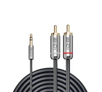 CABLE AUDIO 3.5MM TO PHONO 2M/CROMO 35334 LINDY | 35334  | 4002888353342