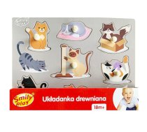 Wooden puzzle Animals Cats | WZSMYR0UC038102  | 5905375838102 | SPW83810