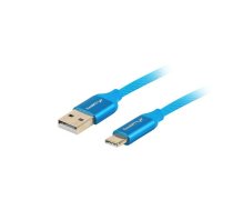 Lanberg CA-USBO-22CU-0005-BL USB cable 0.5 m USB 2.0 USB A USB C Blue | CA-USBO-22CU-0005-BL | 5901969418187 | KBALAEUSB0073