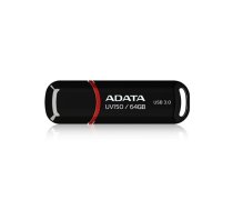 MEMORY DRIVE FLASH USB3.1 64GB/BLACK AUV150-64G-RBK ADATA | AUV150-64G-RBK  | 4713435799291