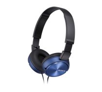 Sony | MDR-ZX310 | Foldable Headphones | Headband/On-Ear | Blue | MDRZX310L.AE  | 4905524942163