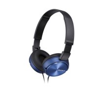Sony | ZX series | MDR-ZX310AP | Wired | On-Ear | Blue | MDRZX310APL.CE7 | 4905524942200