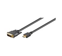 Goobay | Black | DVI-D male Single-Link (18+1 pin) | HDMI male (type A) | HDMI to DVI-D | 1.5 m | 51881  | 4040849518812