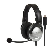 Koss | Gaming headphones | SB45 USB | Wired | On-Ear | Microphone | Silver/Black | Noise canceling | 195752 | 021299178201