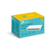 TP-Link LS1008 8 portu 10/100Mbps tīkla slēdzis (nekonfigurējams) | LS1008 | 6935364089085