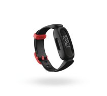 Fitbit Ace 3 Fitness tracker, OLED, Touchscreen, Waterproof, Bluetooth, Black/Racer Red | FB419BKRD  | 810038854632 | WLONONWCR3718