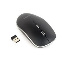MOUSE USB OPTICAL WRL BLACK/SILENT MUSW-4BS-01 GEMBIRD | MUSW-4BS-01 | 8716309117425