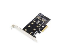 Karta rozszerzeń (Kontroler) M.2 NGFF|NVMe SSD PCIe 3.0 x4 SATA 80, 60, 42, 30 mm | DS-33170  | 4016032464419