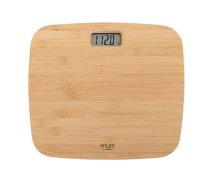 Adler | Bathroom Bamboo Scale | AD 8173 | Maximum weight (capacity) 150 kg | Accuracy 100 g | AD 8173 | 5903887805155