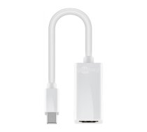 Goobay | Mini DisplayPort/HDMI adapter cable 1.1 | 51729 | White | Mini DisplayPort male | HDMI female (Type A) | 51729  | 4040849517297