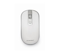 Gembird Wireless Optical Mouse White / Silver | MUSW-4B-06-WS  | 8716309121880