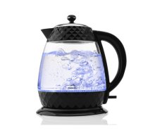 ETA Crystal Kettle ETA315490000 Electric  2200 W  1.7 L  Glass  360 degrees  rotational base  Glass/Black | ETA315490000  | 8590393325528