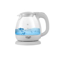 Adler AD 1283G Elektriskā tējkanna 1L 1100W | AD 1283 grey | 5902934833417