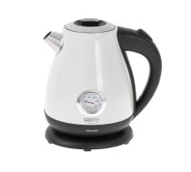 Camry | Kettle with a thermometer | CR 1344 | Electric | 2200 W | 1.7 L | Stainless steel | 360° rotational base | White | CR 1344 white  | 5903887806985