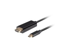 Lanberg USB-C to HDMI Cable, 0.5 m 4K/60Hz, Black | Lanberg | USB-C to HDMI Cable | CA-CMHD-10CU-0005-BK | 0.5 m | CA-CMHD-10CU-0005-BK | 5901969436754