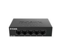 D-Link DGS-105GL/E tīkla pārslēgs Nepārvaldīts Gigabit Ethernet (10/100/1000) Melns | DGS-105GL/E | 790069458576