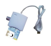 Transcend | SMART CARD READER USB PC/SC N68 White | EZ100PU-N68  | 2000000643144
