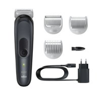 Braun | BG3340 | Body Groomer | Cordless and corded | Number of length steps | Number of shaver heads/blades | Black/Grey | BG3340  | 4210201416968