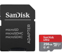 Sandisk Ultra microSDXC 256GB + Adapter Atmiņas karte | SDSQUAC-256G-GN6MA | 619659200565 | PAMSADSDG0348