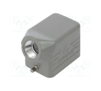 Enclosure: for HDC connectors; size D6B; for cable; for latch | D6B-SE-2G-PG13.5  | D6B-SE-2G-PG13.5