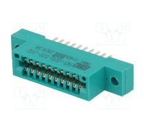 Connector: card edge; PIN: 20; soldering; on PCBs; gold-plated | 345-020-520-202  | 345-020-520-202