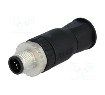 Connector: M12; plug; PIN: 5; male; A code-DeviceNet / CANopen | 43-00102  | SAL-12-RSC5-S/150