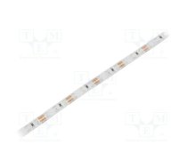 LED tape; blue; Case (mm): 2835; LED/m: 96; 8mm; white PCB; IP20 | HH-BLOG-2835FWNA | HH-S96F008-2835-12 BLUE WHITE PCB IP20