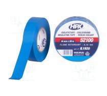 Tape: electrical insulating; W: 19mm; L: 20m; Thk: 0.15mm; blue; 125% | HPX-52100VD1920BL  | IL1920