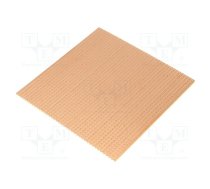 Board: universal; single sided,prototyping; W: 100mm; L: 100mm | RAD-710-3  | 710-3