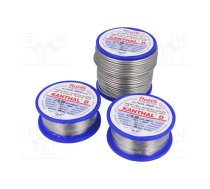 Resistance wire; 4.77Ω/m; -100÷1300°C; 0.1kg; Øout: 0.6mm; FeCrAl | KANTHAL-D-0.60/100  | 030318 100G