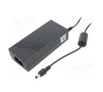 Power supply: switched-mode; 19VDC; 2.63A; Out: 5,5/2,5; 50W; 89% | VEC50US19  | VEC50US19