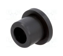 Bearing: sleeve bearing; with flange; Øout: 10mm; Øint: 6mm; L: 6mm | MFM-0610-06  | MFM-0610-06