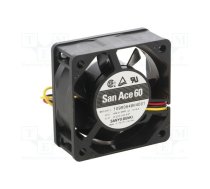 Fan: DC; axial; 48VDC; 60x60x25mm; 31.8m3/h; 28dBA; ball; 3800rpm | 109R0648H4D01  | 109R0648H4D01