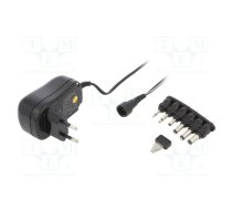 Power supply: switching; mains,universal,plug-in; 3VDC,; 1A | MWMB10EU/6XC  | MWMB10EU/6XC