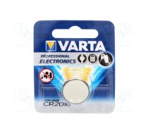 Battery: lithium; CR2016,coin; 3V; non-rechargeable; Ø20x1.6mm | BAT-CR2016/V-B1 | 6016 101 401