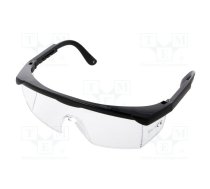 Safety spectacles; Lens: transparent; Features: regulated | LAHTI-L1500600 | L1500600