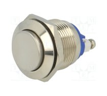Switch: vandal resistant; Pos: 2; SPST-NO; 0.5A/220VAC; 2A/36VDC | V19-10H-N | GQ19H-10/N