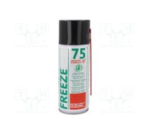 Freezing aerosol; spray; can; colourless; 400ml; FREEZE75 | 75/400-HFO  | 33169