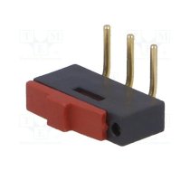 Switch: slide; Pos: 2; SPDT; 0.3A/24VDC; ON-ON; THT; 10x2.5x4.5mm | BSI-10H | SSI-10H