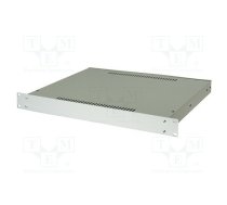 Enclosure: rack mounting; 180; 1U; light grey; Enclos.mat: steel | RT-32180012  | P32180012 -AS