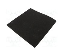 Conductive foam; ESD; L: 305mm; W: 305mm; Thk: 6mm; polyurethane | ATS-039-0050  | 039-0050