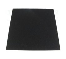 Conductive foam; ESD; L: 305mm; W: 305mm; Thk: 6mm; polyurethane | ATS-038-0016  | 038-0016