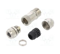 Connector: M8; female; PIN: 4; 3A; 30V; IP65,IP67; straight; plug | SM8-PVC-A4F-1B10 | PASH-M8A-04P-FF-SL7001-00Z(H)