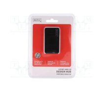 Hub USB; DC,USB A socket x4,USB B mini socket; USB 2.0; 480Mbps | DA-70220 | DA-70220
