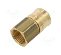 Quick connection coupling EURO; brass; Int.thread: 1/2" | MTB.901025932  | 0901025932