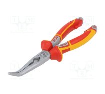 Pliers; insulated,curved,telephone; 205mm; Cut: with side face | NW141-49VDE-205  | 141-49-VDE-205