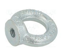 Lifting eye nut; eye; M8; steel; Plating: zinc; DIN 582; 20mm | DIN582-M8-ST  | DIN 582-M8-ST