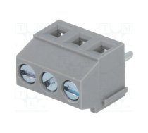 Connector: PCB terminal block; terminal; 10A; 150V; angled 90° | DG381-3.5-3P11 | DG381-3.5-03P-11-00A(H)