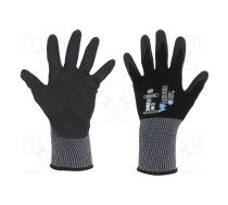 Protective gloves; Size: 9,L; black; nitryl,polyamide; Oil | WG-510-L/09  | 52990